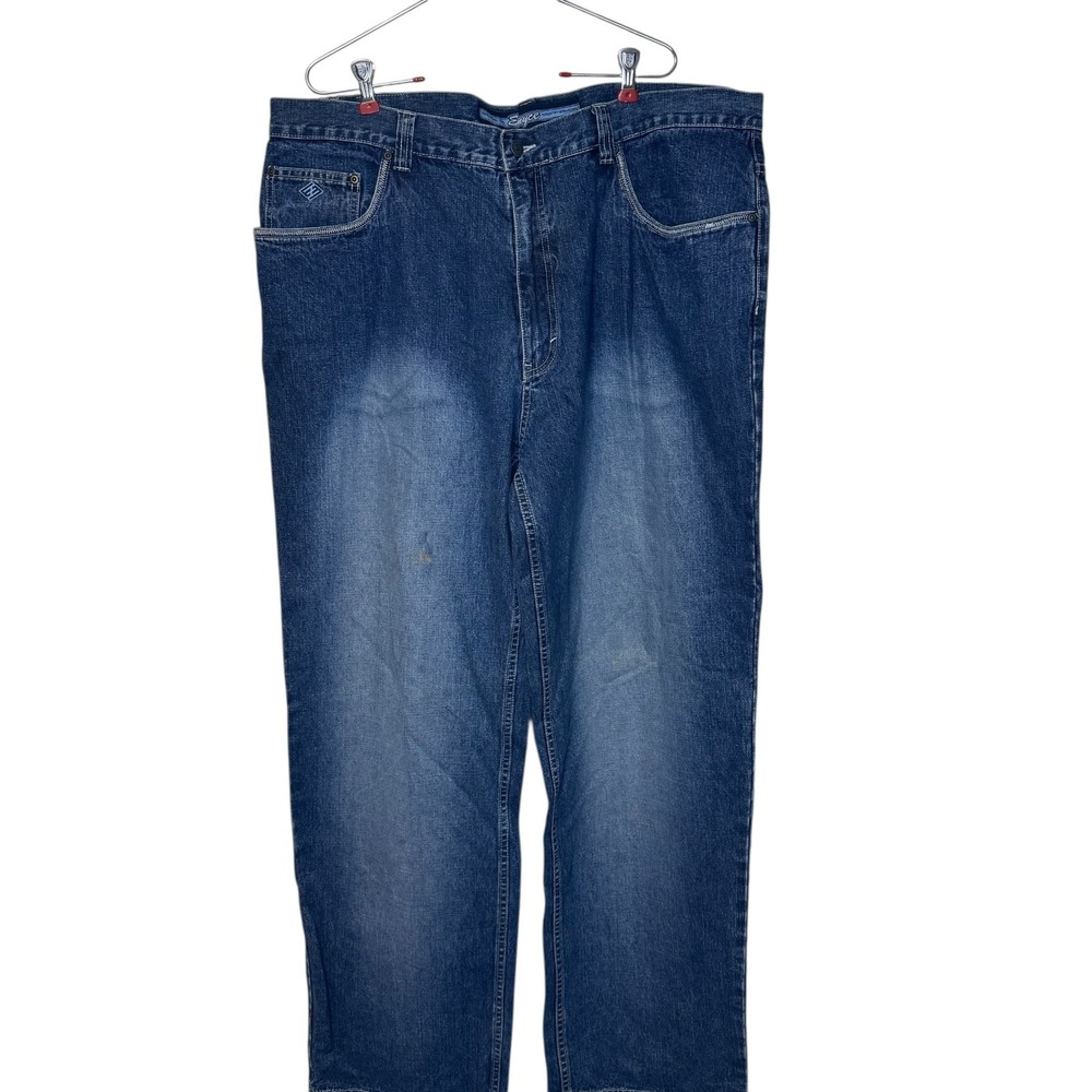 Enyce Men's Jeans‎ Vintage Y2K Skater Wide Leg Baggy Denim Mid Wash Hi-Rise 40